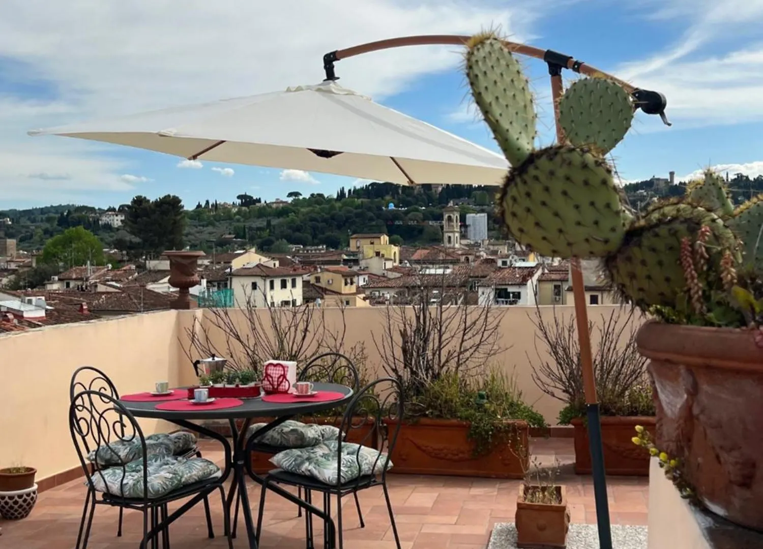 Bianca'S Home-Breathtaking Terrace 360° View Of Florence 0*,