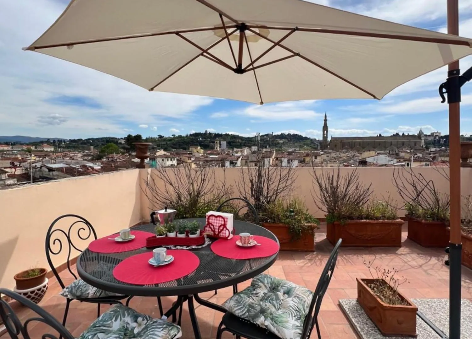 Bianca'S Home-Breathtaking Terrace 360° View Of Florence Apartment